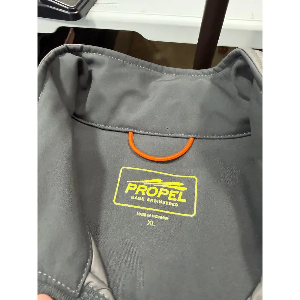 Propel Bass Engineered Hybrid Down Puffer Vest Grey Size XL Outdoors GH Bass - Picture 3 of 12